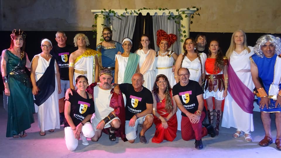 Teatrones en las fiestas de Otones  2022